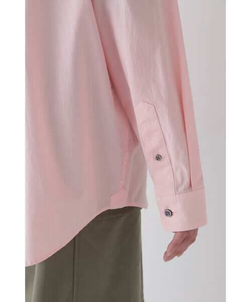 human woman / ヒューマンウーマン シャツ・ブラウス | ◆製品染めボタンダウンオーバーシャツ | 詳細16