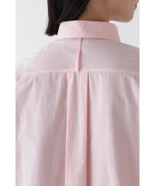 human woman / ヒューマンウーマン シャツ・ブラウス | ◆製品染めボタンダウンオーバーシャツ | 詳細15