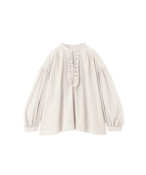 human woman / ヒューマンウーマン シャツ・ブラウス | ◆ボイルマイクロサッカーブラウス | 詳細1