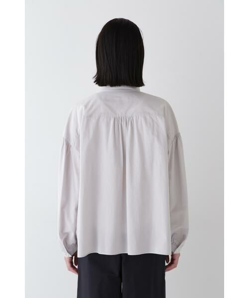 human woman / ヒューマンウーマン シャツ・ブラウス | ◆ボイルマイクロサッカーブラウス | 詳細4