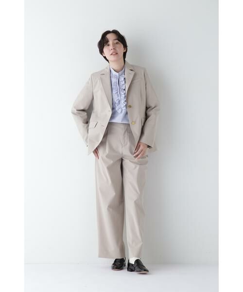 human woman / ヒューマンウーマン シャツ・ブラウス | ◆ボイルマイクロサッカーブラウス | 詳細8