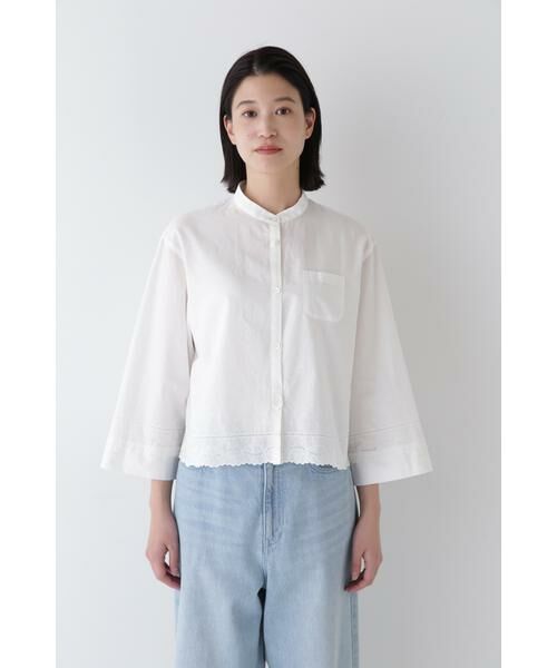 human woman / ヒューマンウーマン シャツ・ブラウス | ◆ヴィンテージ風レースブラウス | 詳細11