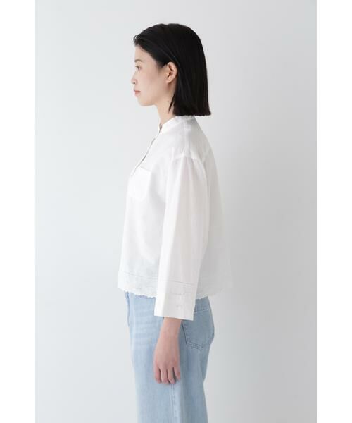 human woman / ヒューマンウーマン シャツ・ブラウス | ◆ヴィンテージ風レースブラウス | 詳細12