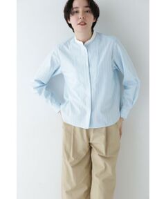 ブラウス シャツ 綿麻ボイルスキッパーボリュームブラウス レディース 綿麻ボイルスキッパーボリュームブラウス | human woman