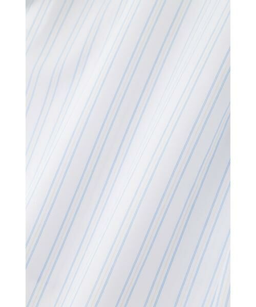 human woman / ヒューマンウーマン シャツ・ブラウス | ◆コットンドビーストライプクレリックシャツ | 詳細5