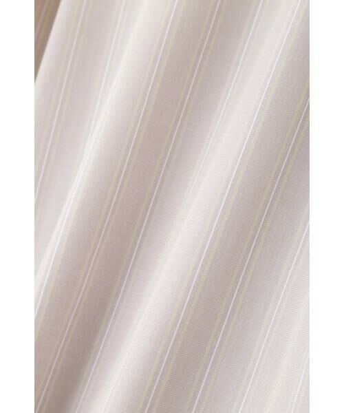 human woman / ヒューマンウーマン シャツ・ブラウス | ◆コットンドビーストライプクレリックシャツ | 詳細25