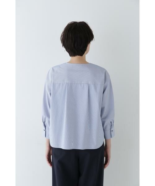 セール】 ◇スキッパーブロードブラウス （シャツ・ブラウス