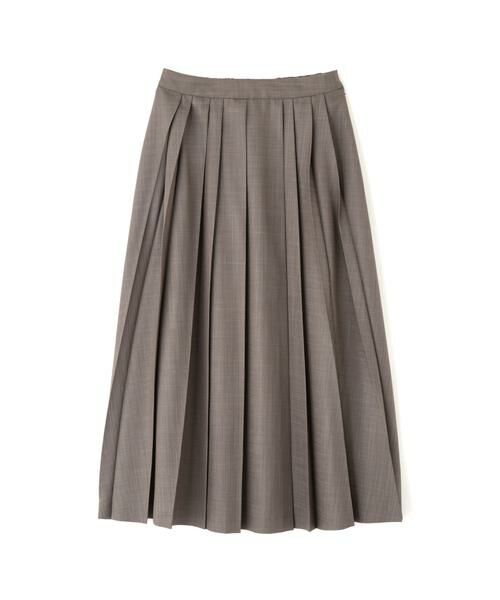 human woman / ヒューマンウーマン スカート | ◆リネンライクブッチャーランダムプリーツスカート | 詳細14