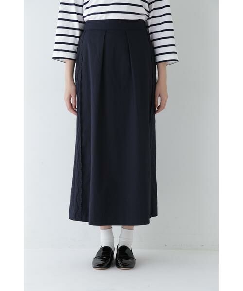 human woman / ヒューマンウーマン スカート | ◆ヴィンテージ風レースＡラインスカート | 詳細5