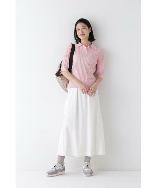 human woman / ヒューマンウーマン スカート | ◆ヴィンテージ風レースＡラインスカート | 詳細11