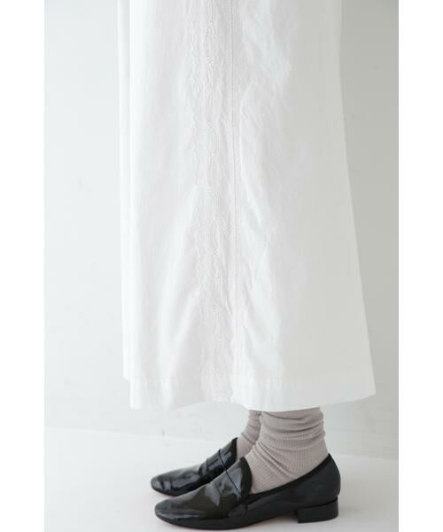 human woman / ヒューマンウーマン スカート | ◆ヴィンテージ風レースＡラインスカート | 詳細16