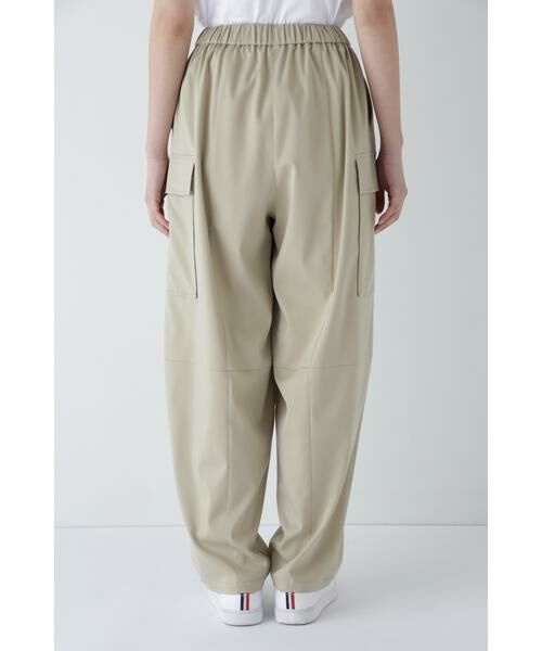 human woman / ヒューマンウーマン パンツ | ◆キュプラポリエステル フィブリルサテンストレッチパンツ | 詳細29