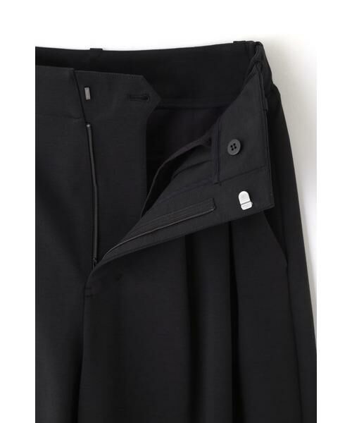 human woman / ヒューマンウーマン パンツ | ◆コットンナイロンポンチSTタックパンツ | 詳細10