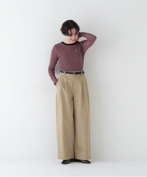 human woman / ヒューマンウーマン パンツ | ◆36/2ウェポンタックパンツ | 詳細2