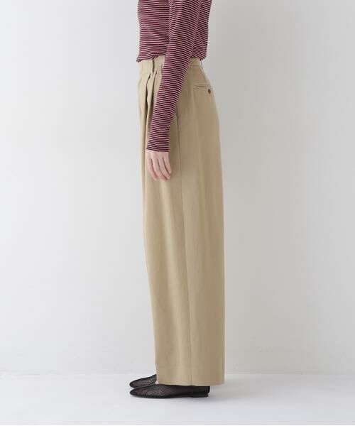 human woman / ヒューマンウーマン パンツ | ◆36/2ウェポンタックパンツ | 詳細5