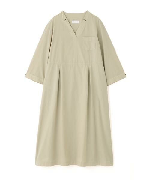 human woman / ヒューマンウーマン ワンピース | ◆製品染め刻み衿ワンピース | 詳細18