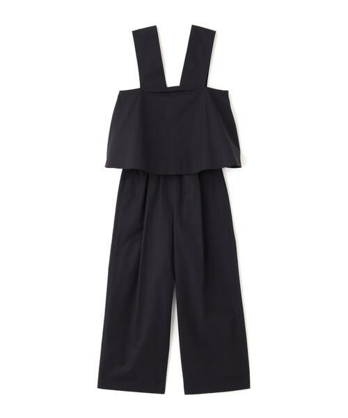 human woman / ヒューマンウーマン ワンピース | ◆コットンナイロンソフトツイルセットアップ | 詳細1