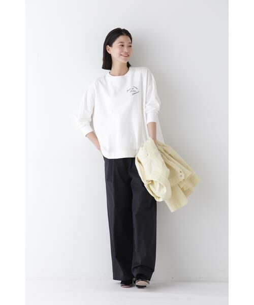 human woman / ヒューマンウーマン ワンピース | ◆コットンナイロンソフトツイルセットアップ | 詳細5