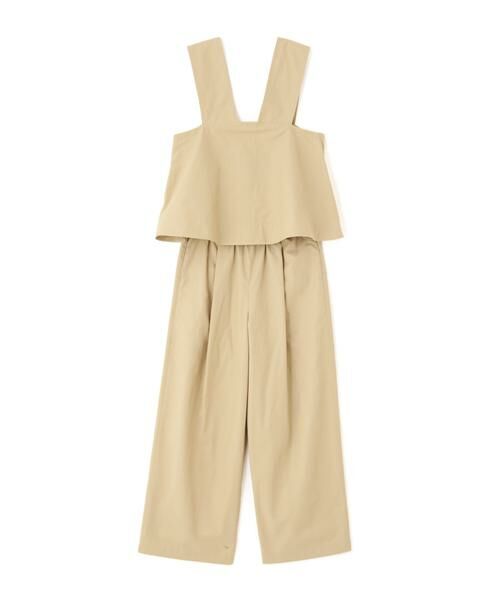 human woman / ヒューマンウーマン ワンピース | ◆コットンナイロンソフトツイルセットアップ | 詳細11