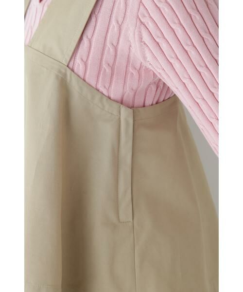 human woman / ヒューマンウーマン ワンピース | ◆コットンナイロンソフトツイルセットアップ | 詳細27