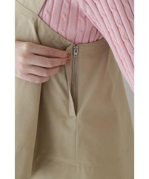 human woman / ヒューマンウーマン ワンピース | ◆コットンナイロンソフトツイルセットアップ | 詳細28