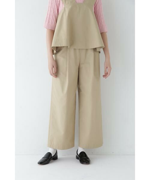 human woman / ヒューマンウーマン ワンピース | ◆コットンナイロンソフトツイルセットアップ | 詳細29