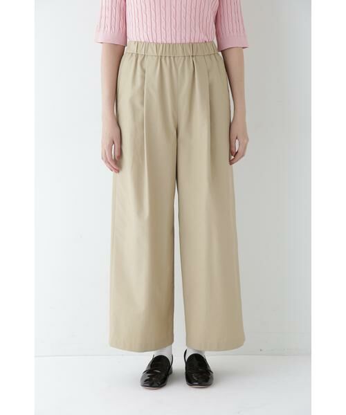 human woman / ヒューマンウーマン ワンピース | ◆コットンナイロンソフトツイルセットアップ | 詳細30