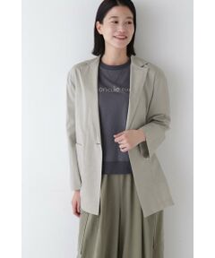 human woman ヒューマンウーマン　ウール混ジャケット human woman ヒューマンウーマン ウール混ジャケット