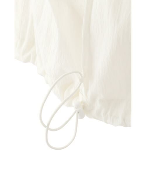 human woman / ヒューマンウーマン ブルゾン | ◆コットンナイロンタイプライターシアーフーディーブルゾン | 詳細17