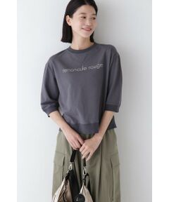 human woman / ヒューマンウーマン カットソー | ◆ロゴトレーナー