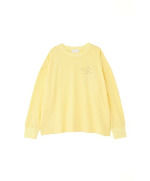 human woman / ヒューマンウーマン カットソー | ◆ミニ裏毛ロゴトレーナー | 詳細8