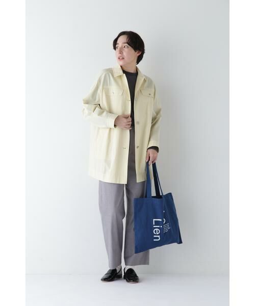 human woman / ヒューマンウーマン カットソー | ◆ミニ裏毛ロゴトレーナー | 詳細26