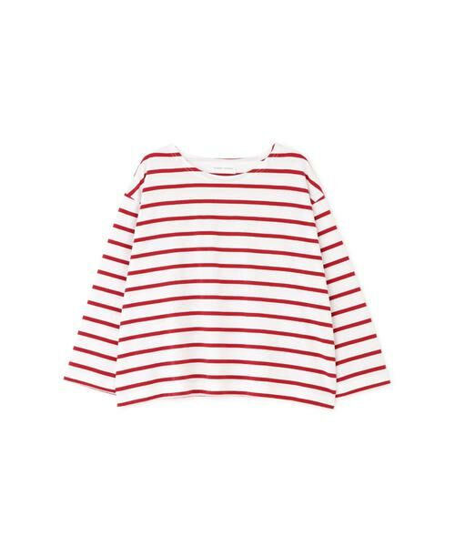 human woman / ヒューマンウーマン カットソー | ◆ハイゲージボーダープルオーバー | 詳細9