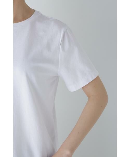 human woman / ヒューマンウーマン カットソー | ◆半袖Ｔシャツオーガニック綿天竺 | 詳細8