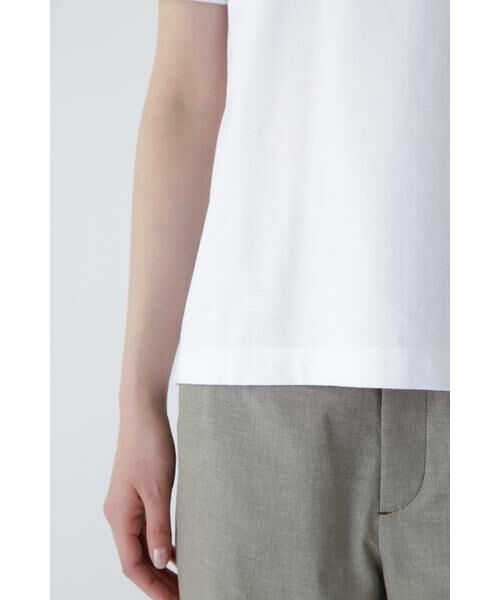 human woman / ヒューマンウーマン カットソー | ◆半袖Ｔシャツオーガニック綿天竺 | 詳細9