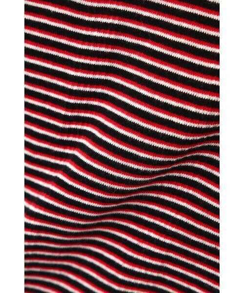 human woman / ヒューマンウーマン カットソー | ◆パネルリブＶネックカーディガン | 詳細5