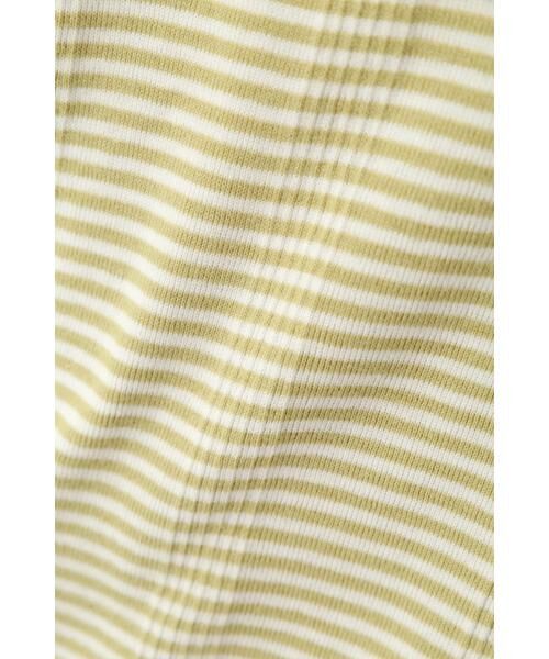 human woman / ヒューマンウーマン カットソー | ◆パネルリブＶネックカーディガン | 詳細14