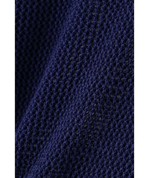 human woman / ヒューマンウーマン ニット・セーター | ◆テープヤーンメッシュスキッパープルオーバー | 詳細17