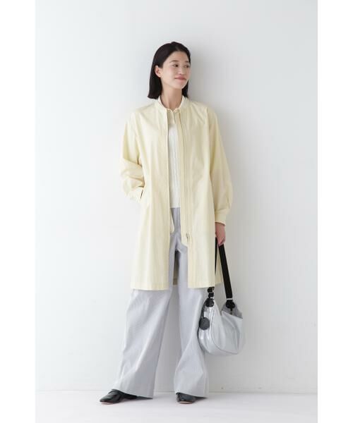 human woman / ヒューマンウーマン ニット・セーター | ◆コットンケーブル柄ポロニットプルオーバー | 詳細11