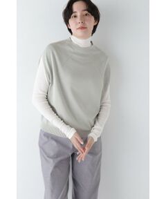 human woman / ヒューマンウーマン ニット・セーター | ◆ハイゲージクルーネックニットベスト