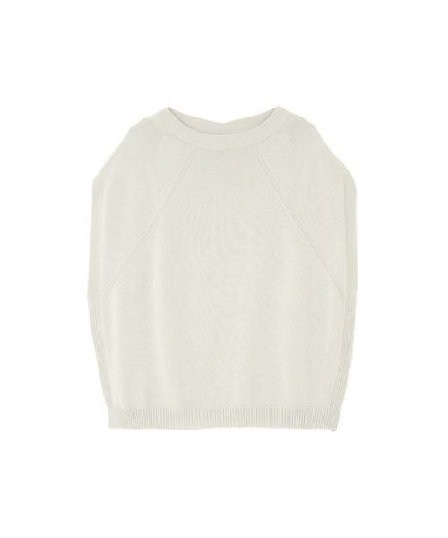 human woman / ヒューマンウーマン ニット・セーター | ◆ハイゲージクルーネックニットベスト | 詳細1