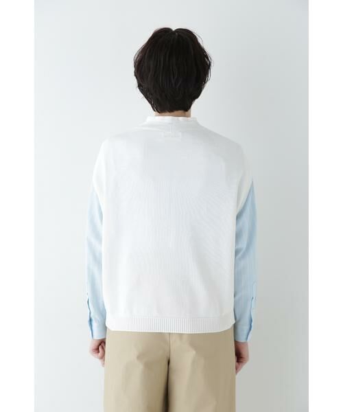 human woman / ヒューマンウーマン ニット・セーター | ◆ハイゲージクルーネックニットベスト | 詳細12