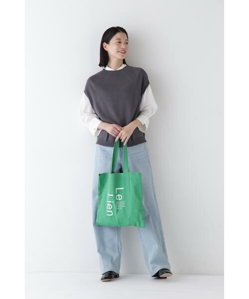 human woman / ヒューマンウーマン ニット・セーター | ◆ハイゲージクルーネックニットベスト | 詳細15