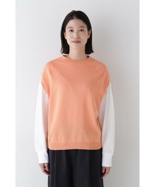 human woman / ヒューマンウーマン ニット・セーター | ◆ハイゲージクルーネックニットベスト | 詳細26