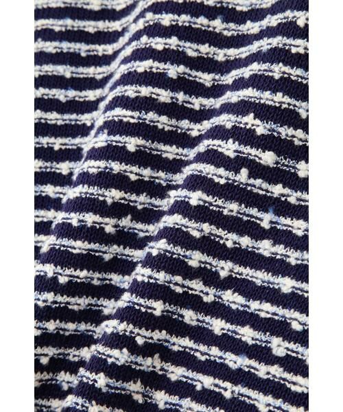 human woman / ヒューマンウーマン ニット・セーター | ◆MIXヤーンガーターボーダープルオーバー | 詳細9