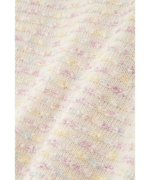 human woman / ヒューマンウーマン ニット・セーター | ◆MIXヤーンガーターボーダープルオーバー | 詳細14