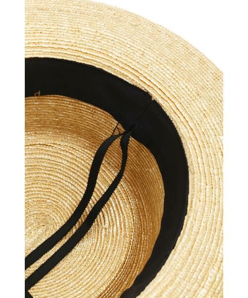human woman / ヒューマンウーマン ハット | ◆ストローハット | 詳細10