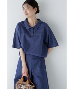 セール】 ◇綿麻ボイルスキッパーボリュームブラウス （シャツ
