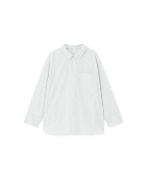 human woman / ヒューマンウーマン シャツ・ブラウス | ◆エアリーコットンスキッパープルオーバー | 詳細6