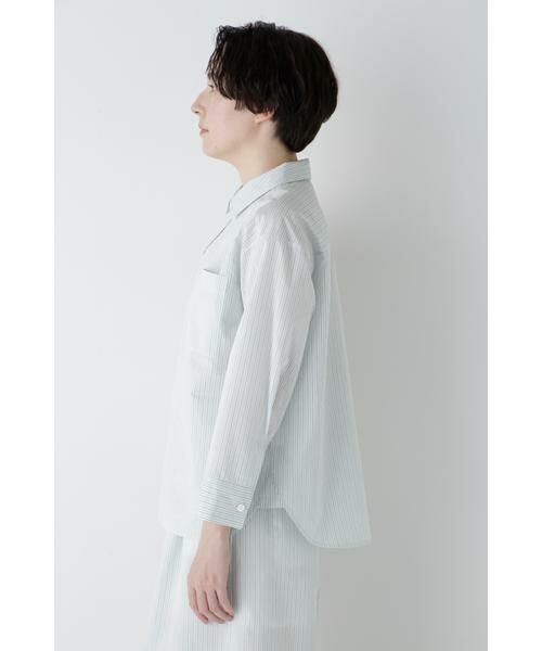 human woman / ヒューマンウーマン シャツ・ブラウス | ◆エアリーコットンスキッパープルオーバー | 詳細10